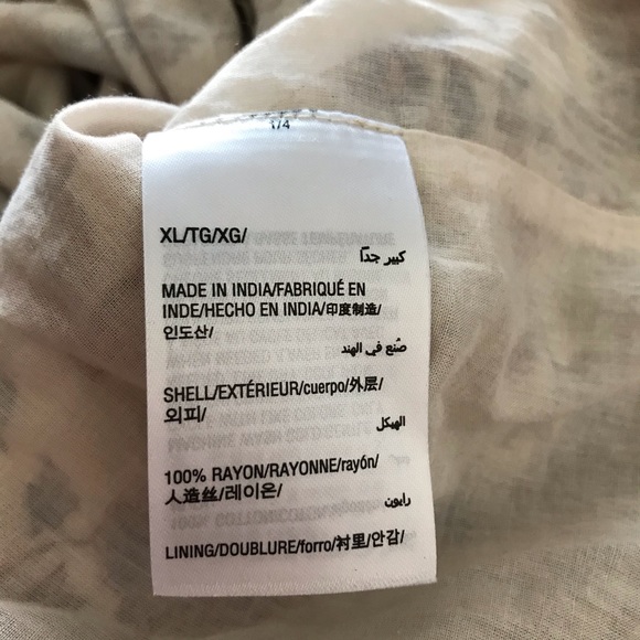 Style & Co Dress Sleeveless Floral V-Neck Ruffled - Picture 10 of 14